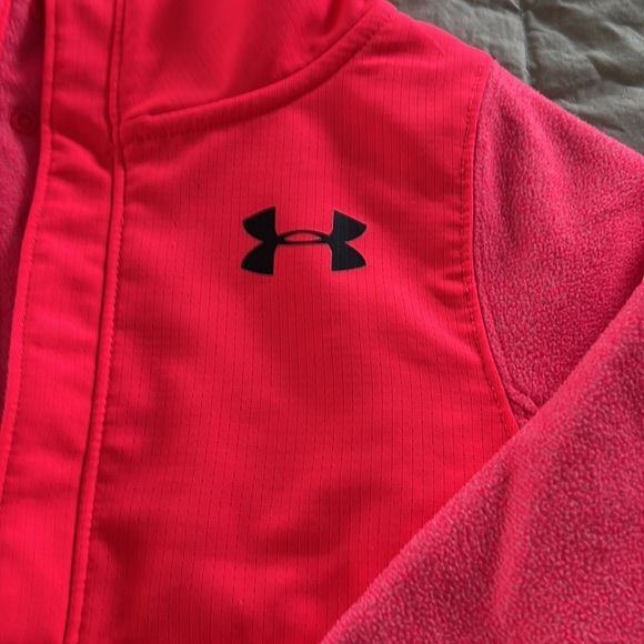 Kids Under Armour Pull Over Fleece - Picture 4 of 7